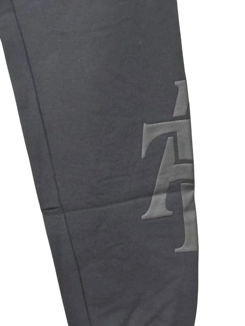 Mitchell & Ness Men’s. NCAA PUFF PRINT FLEECE PANTS North Carolina A&T, Black, S